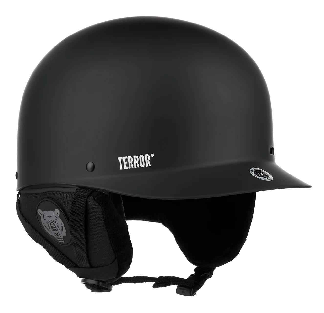 Шлем TERROR - CRANG Black шлем детский размер m голубой maxiscoo msc h101902m