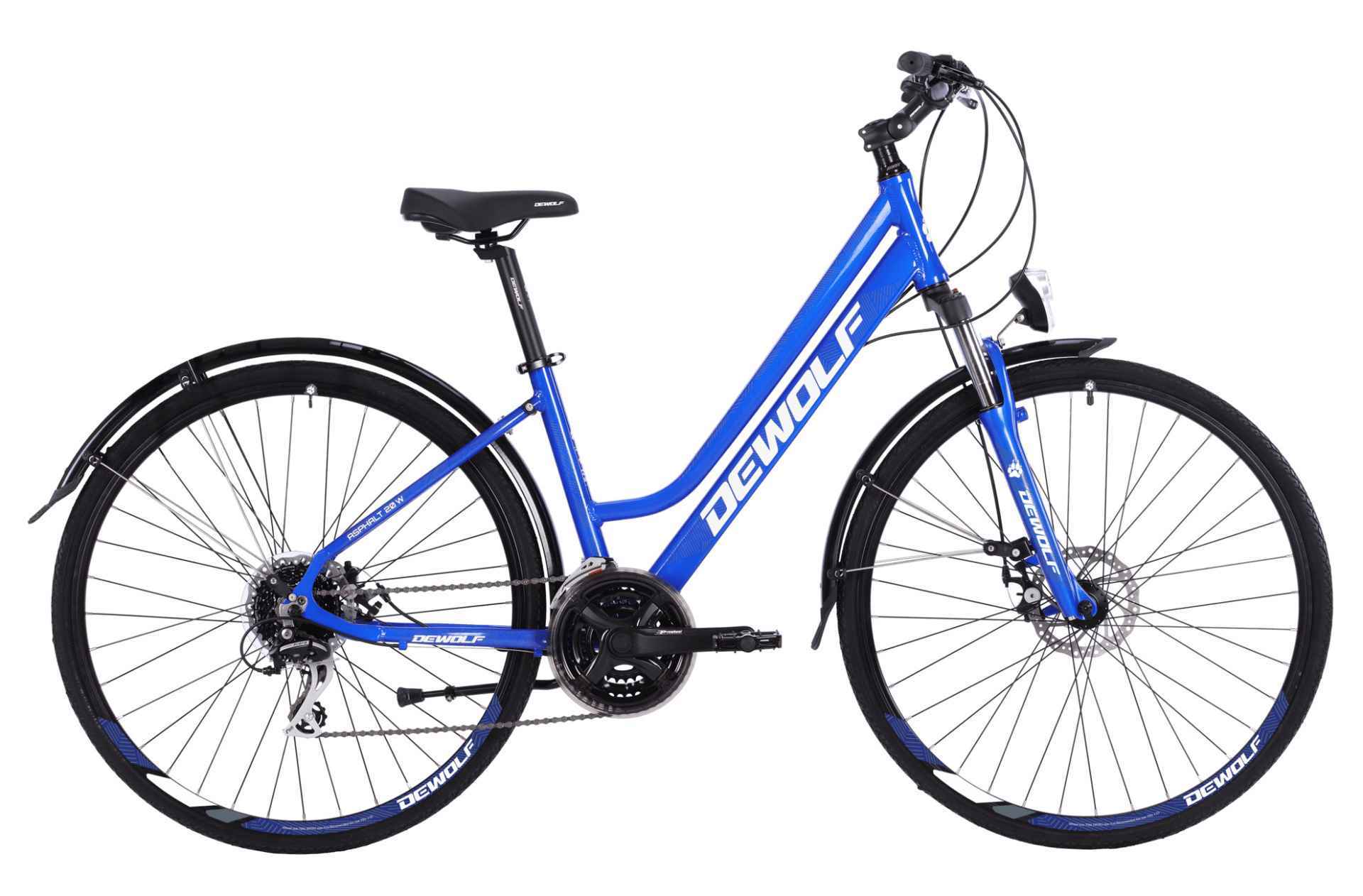 Женский городской велосипед DEWOLF ASPHALT 20 W 700C (2021)
