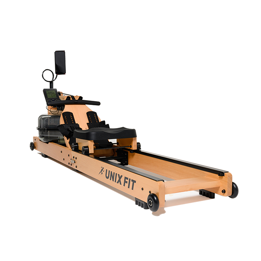 Гребной тренажер UNIX Fit Wood Rower гироскопический тренажер для рук xiaomi yunmai gyroscopic wrist trainer
